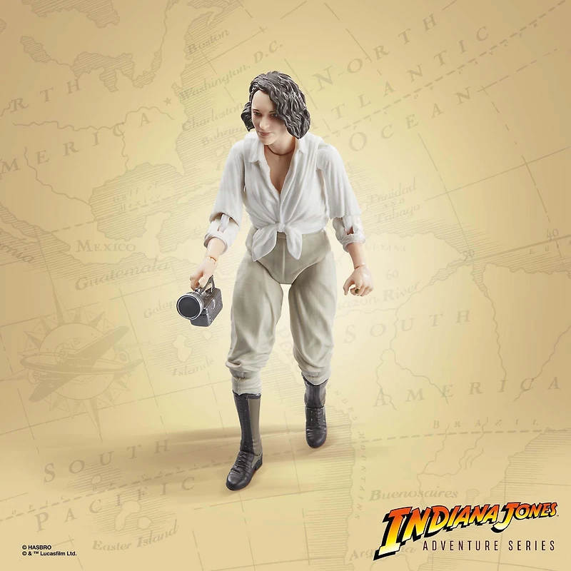 Hasbro Indiana Jones Adventure Series Helena Shaw (Build an Artifact - Skull Temple) 6-in Action Figure