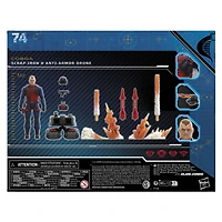 Hasbro G.I Joe Classified Series Scrap-Iron and Anti-Armor Drone 6-in Action Figure Set 2-Pack
