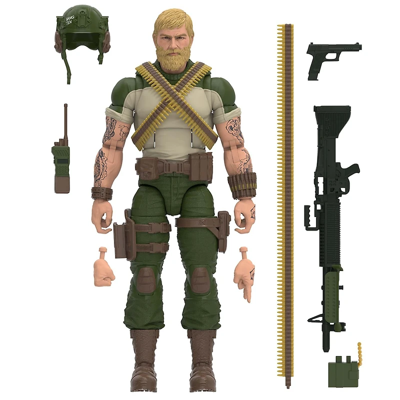 Hasbro G.I Joe Classified Series Craig (Rock N Roll) McConnel 6-in Action Figure