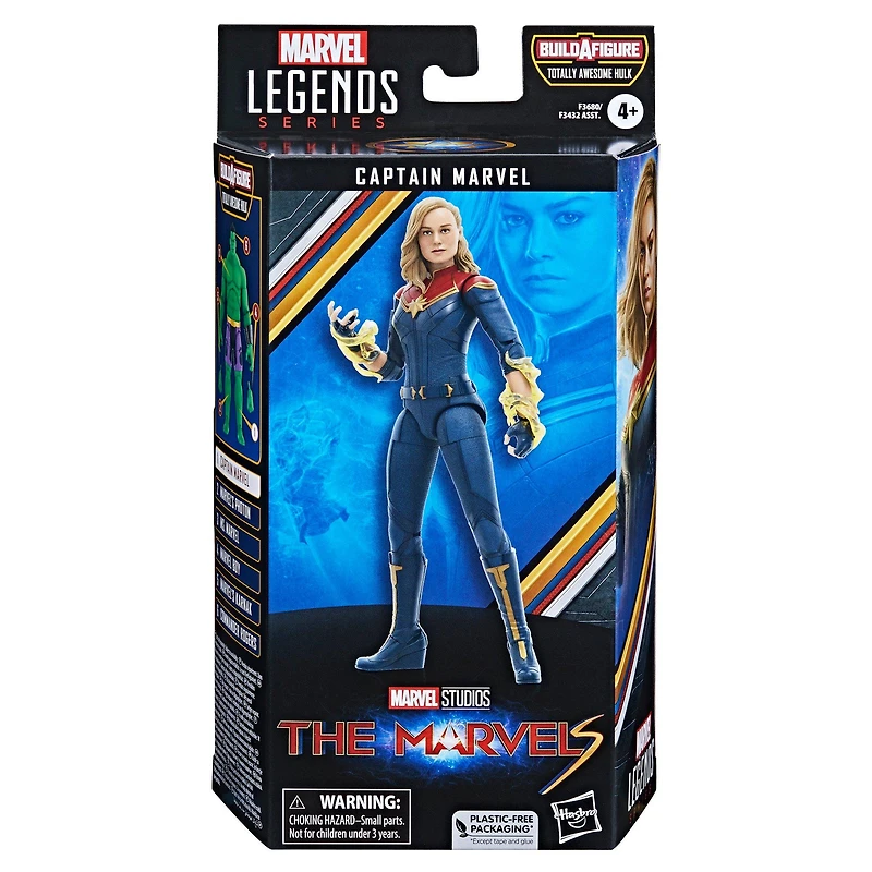 Hasbro Marvel Legends Series The Marvels Captain Marvel 6-in Action Figure