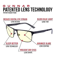 GUNNAR Blue Light Gaming and Computer Glasses - Pendleton