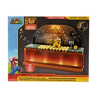Jakks Pacific Super Mario Bowser 2.5-in Battle Figure with Playset