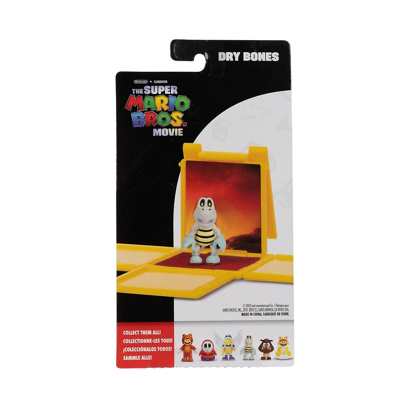 Jakks Pacific The Super Mario Bros. Movie Dry Bones 1.25-in Mini Figure