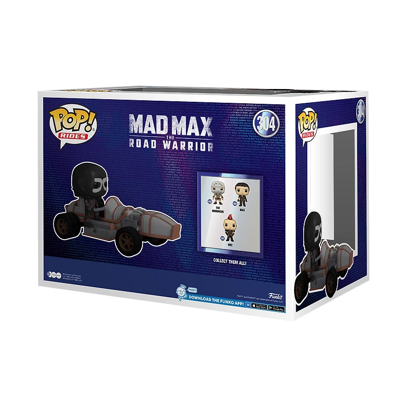 Funko POP! Deluxe Rides: Mad Max 2: The Road Warrior Ride of Lone Wolf 4.05-in Vinyl Figure