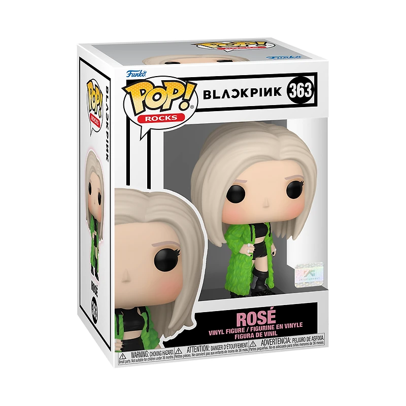 Funko POP! Rocks: Blackpink Rose 3.9-in Vinyl Figure