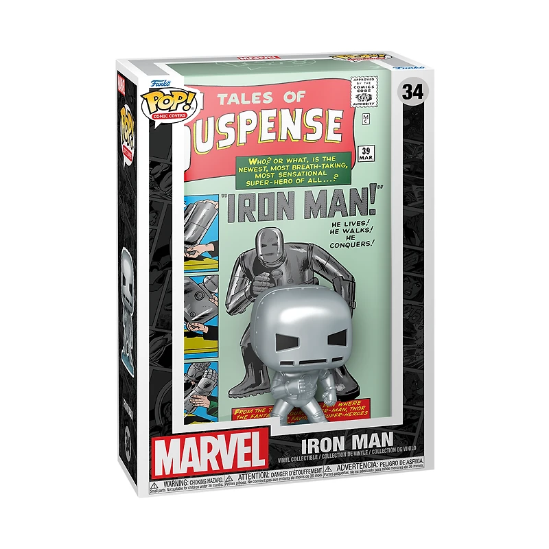 Funko POP! Comic Cover: Marvel Iron Man