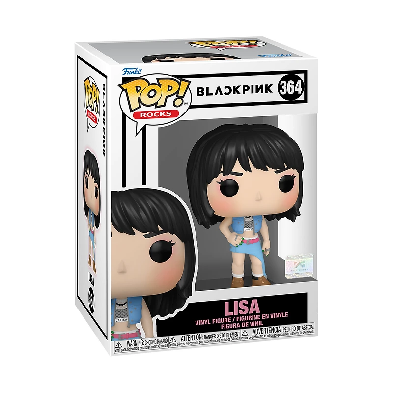 Funko POP! Rocks: Blackpink Lisa 3.75-in Vinyl Figure