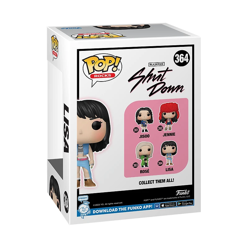 Funko POP! Rocks: Blackpink Lisa 3.75-in Vinyl Figure