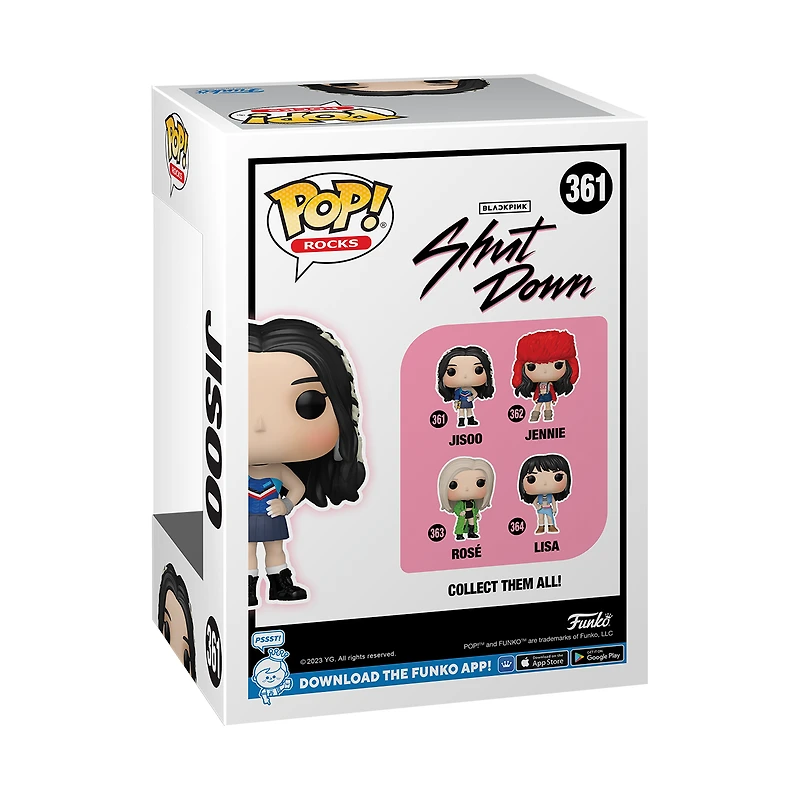 Funko POP! Rocks: Blackpink Jisoo 3.8-in Vinyl Figure