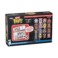Funko Bitty POP! Five Nights at Freddy's 0.9-in Vinyl Figure Set 4-Pack (Foxy the Pirate, Cupcake, Chica
