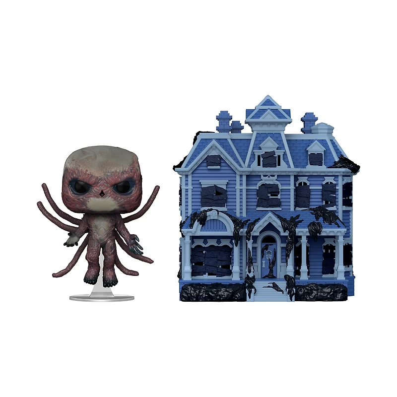 Funko POP! Town: Stranger Things Season 4 Creel House and Vecna Figure Set