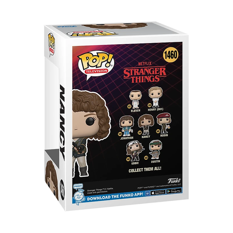 Funko POP! Television Stranger Things Season 4 Nancy 3.95-in Vinyl Figure