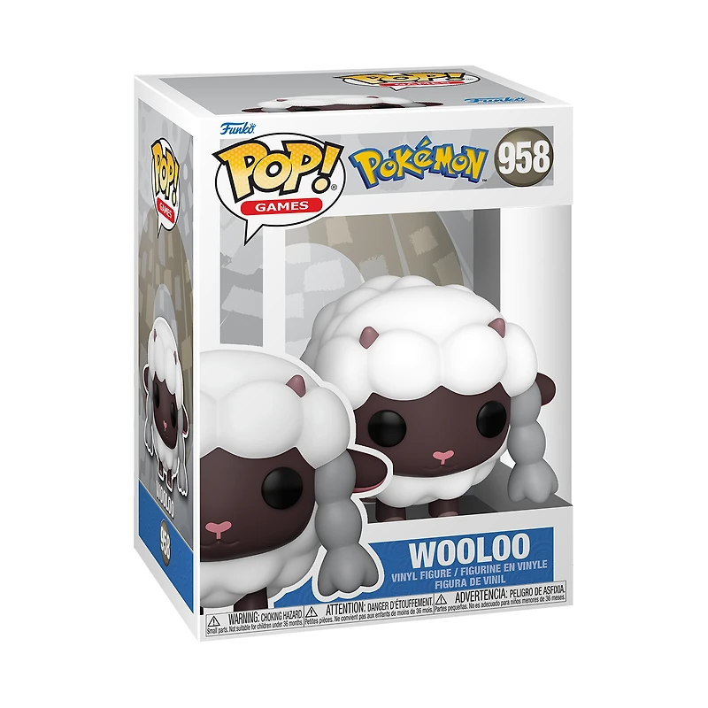 Funko POP! Games:: Pokemon Wooloo 3-in Vinyl Figure