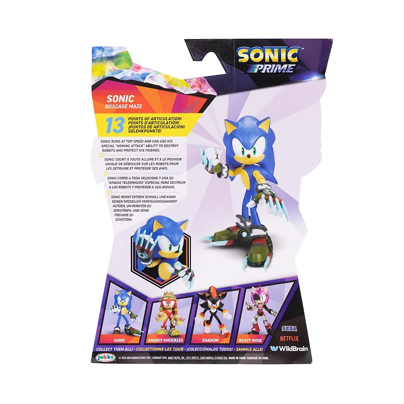 Jakks Pacific Sonic Prime Sonic The Grim 5-in Articulated Action Figure