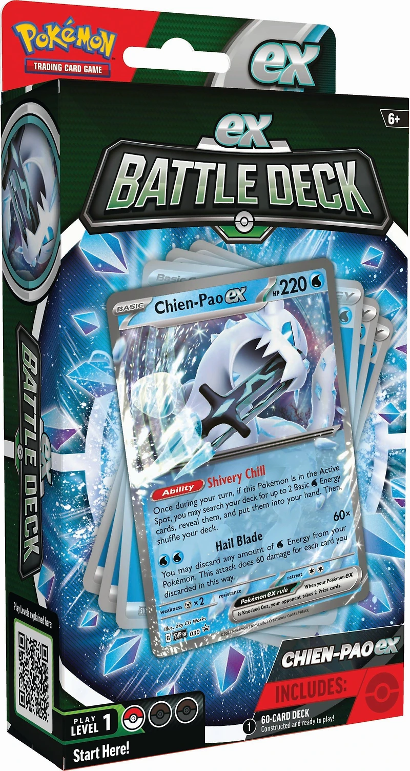 Pokemon Trading Card Game: Chien-Pao ex OR Tinkaton ex Battle Deck (Styles May Vary