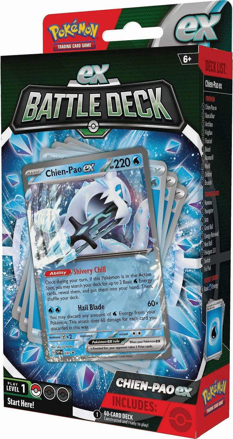 Pokemon Trading Card Game: Chien-Pao ex OR Tinkaton ex Battle Deck (Styles May Vary