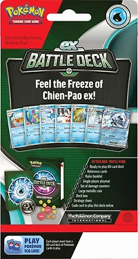 Pokemon Trading Card Game: Chien-Pao ex OR Tinkaton ex Battle Deck (Styles May Vary