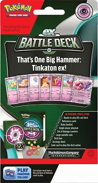 Pokemon Trading Card Game: Chien-Pao ex OR Tinkaton ex Battle Deck (Styles May Vary