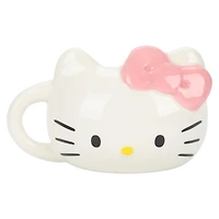 Hello Kitty Pink Ribbon 16oz Sculpted Coffee Mug
