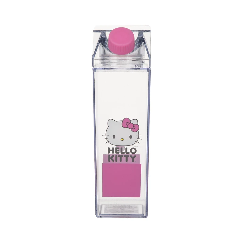 Hello Kitty Character 16 oz Plastic Milk Carton