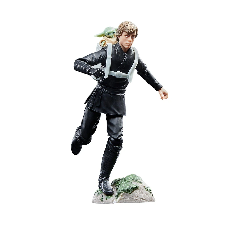 Hasbro Star Wars The Black Series Star Wars: The Book of Boba Fett Luke Skywalker and Grogu 6-in Action Figure Set 2-Pack