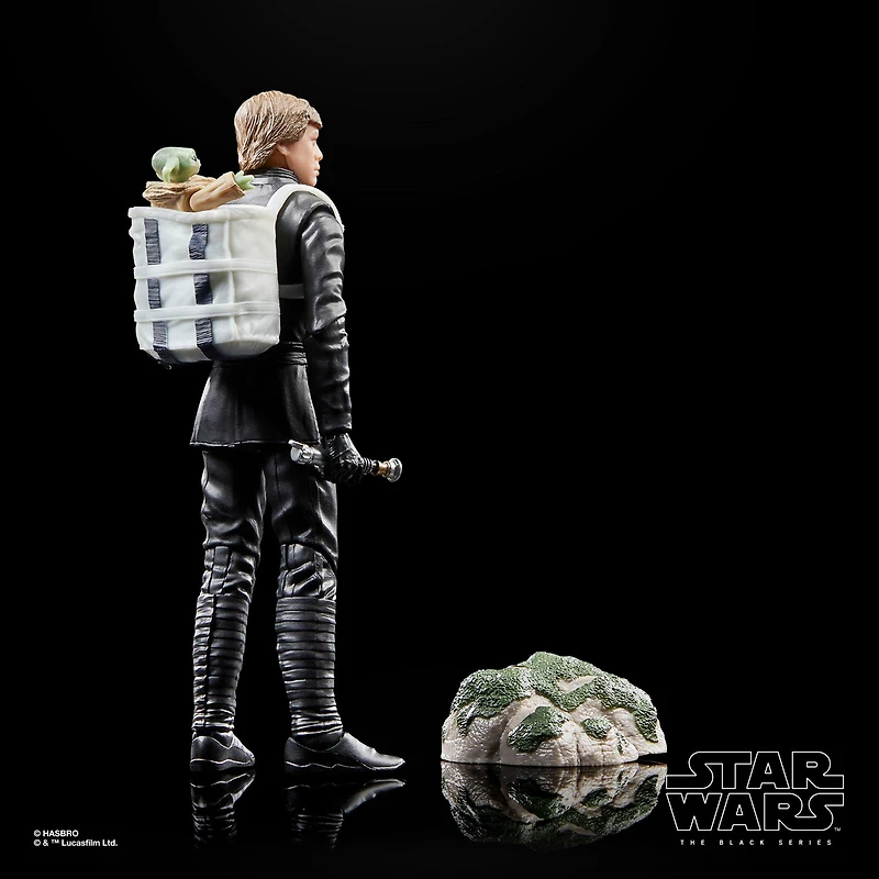 Hasbro Star Wars The Black Series Star Wars: The Book of Boba Fett Luke Skywalker and Grogu 6-in Action Figure Set 2-Pack