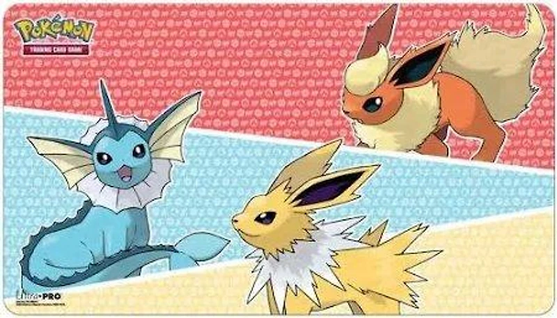 Ultra Pro Pokemon Eevee Evolutions (Generation 1) 24 in x 13.5 in Playmat