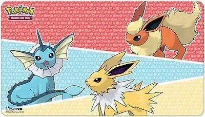 Ultra Pro Pokemon Eevee Evolutions (Generation 1) 24 in x 13.5 in Playmat
