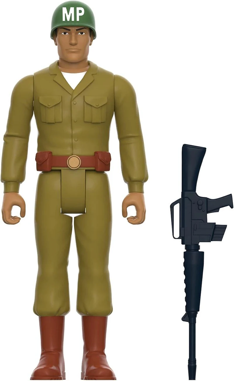 Super7 G.I. Joe MP Clean Shaven (Brown) (ReAction Figures) 3.75-in Action Figure