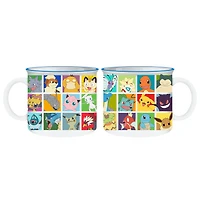 Pokemon Character Grid 20 oz Ceramic Camper Mug