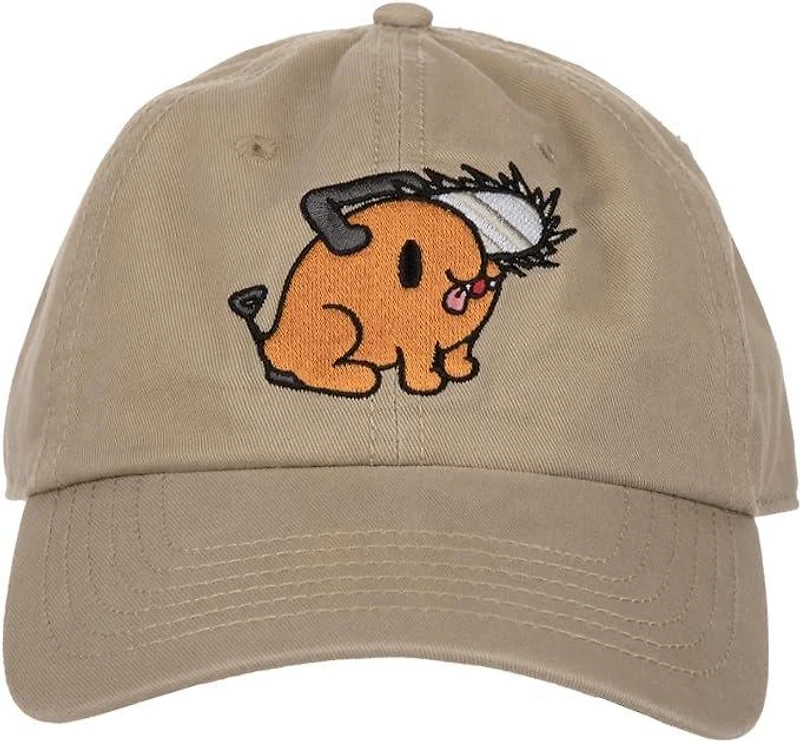 Chainsaw Man Chibi Pochita Woven Adjustable Strap Hat