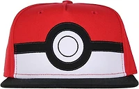 Pokemon Pokeball Adult Flatbill Snapback Hat