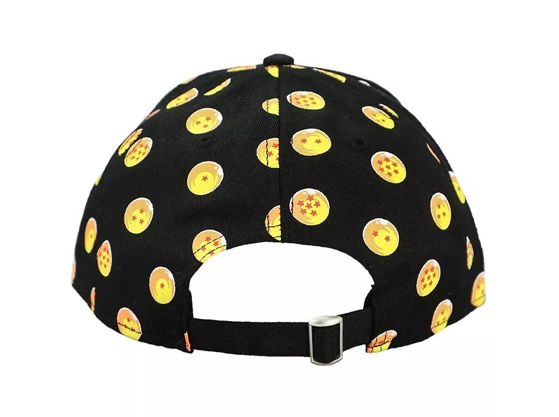 Dragon Ball Z Ball Pattern Structured Adjustment Baseball Cap