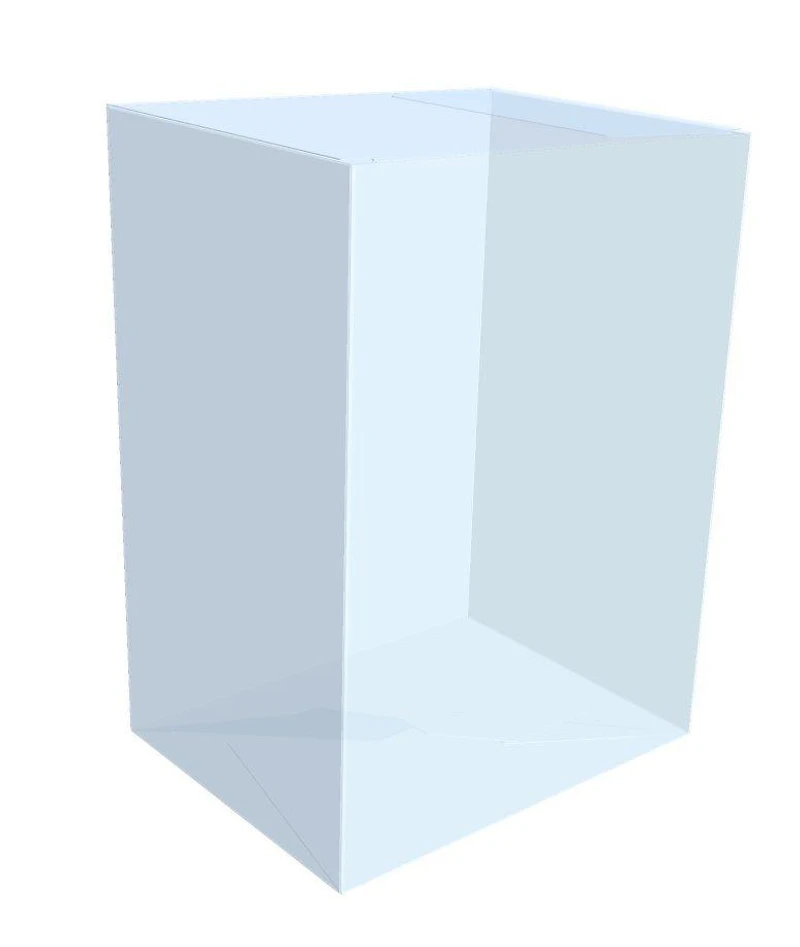 Geeknet Clear Display Case for Funko POP! Vinyl Figures 4.6 x 3.6 x 6.3