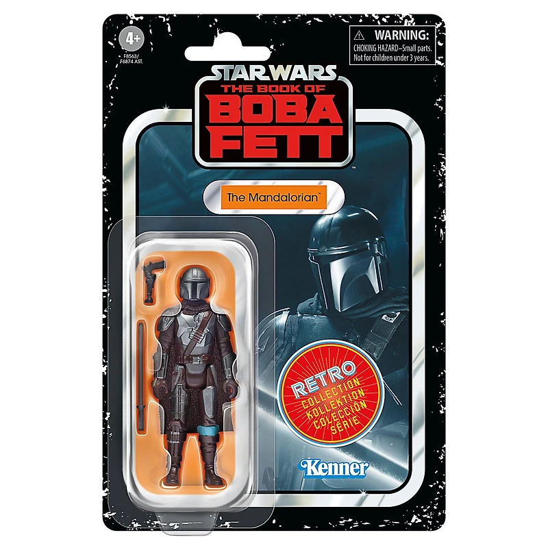 Hasbro Star Wars Retro Collection Star Wars: The Book of Boba Fett Mandalorian 3.75-in Figure
