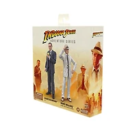 Hasbro Indiana Jones Adventure Series Marcus Brody and Rene Belloq (Ark Showdown) 6-in Action Figure Set 2-Pack
