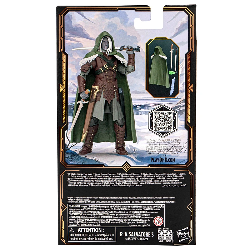 Hasbro Dungeons and Dragons Golden Archive R.A. Salvatore's The Legend of Drizzt