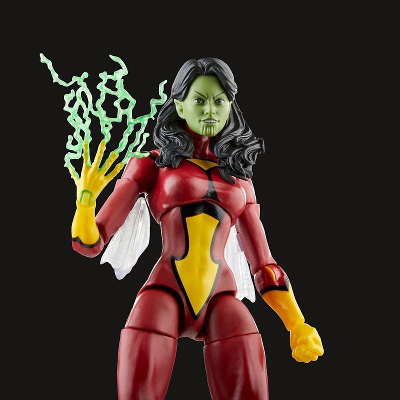 Hasbro Marvel Legends Series Marvel Avengers Beyond Earth's Mightiest Skrull Queen and Super-Skrull 6-in Action Figure Set 2-Pack