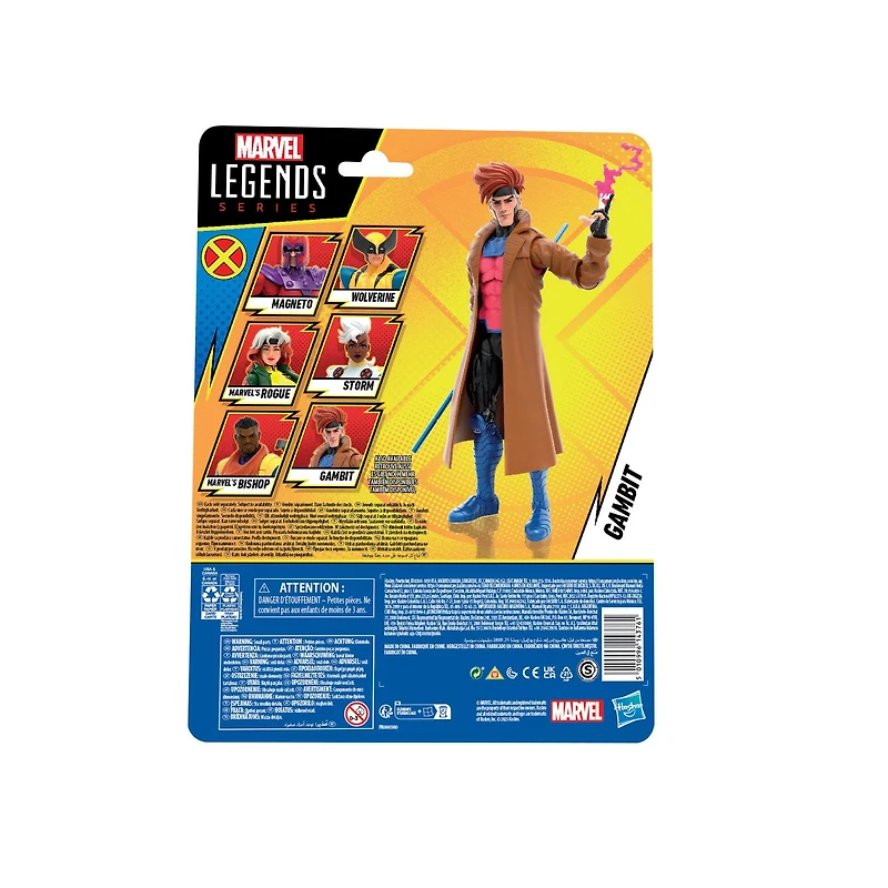 Hasbro Marvel Legends Gambit 6-in Action Figure