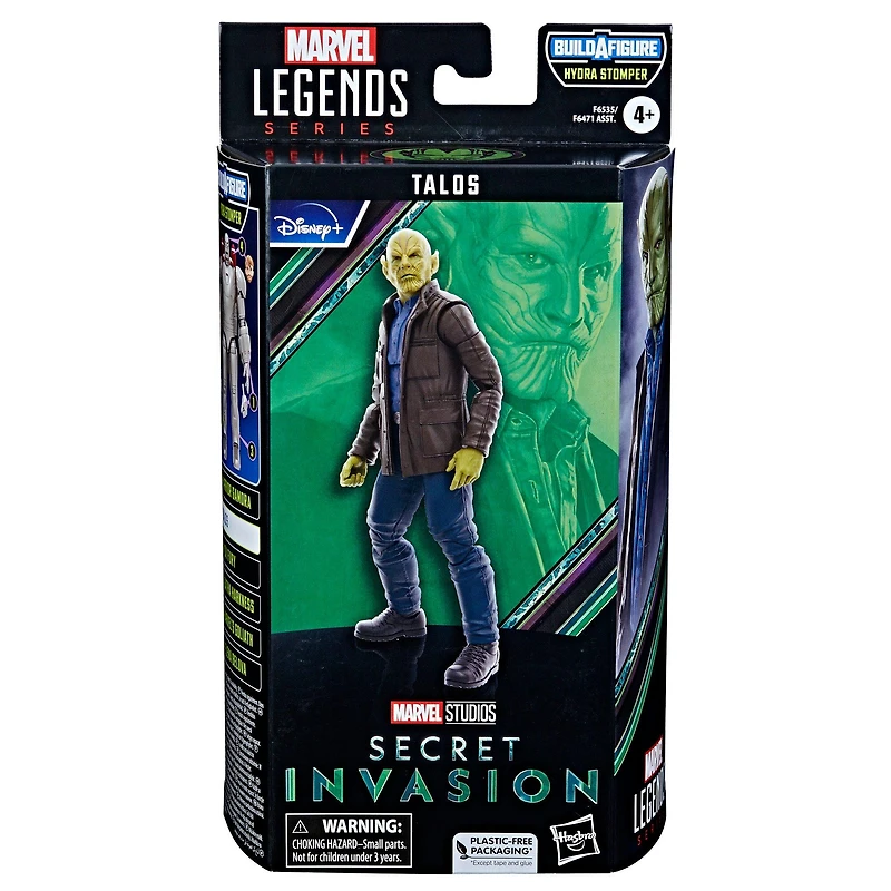 Hasbro Marvel Legends Series Marvel Studios Secret Invasion Talos 6-in Action Figure (Build A Figure