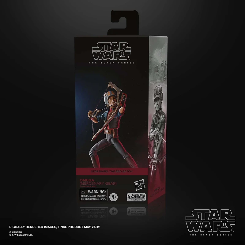 Hasbro Star Wars: The Black Series Star Wars: The Bad Batch Omega (Mercenary Gear) 6-in Action Figure