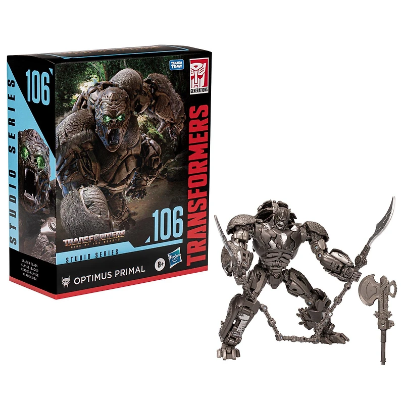 Hasbro Transformers Studio Series Leader Class Transformers: Rise of the Beasts Optimus Primal 8.5-in Action Figure