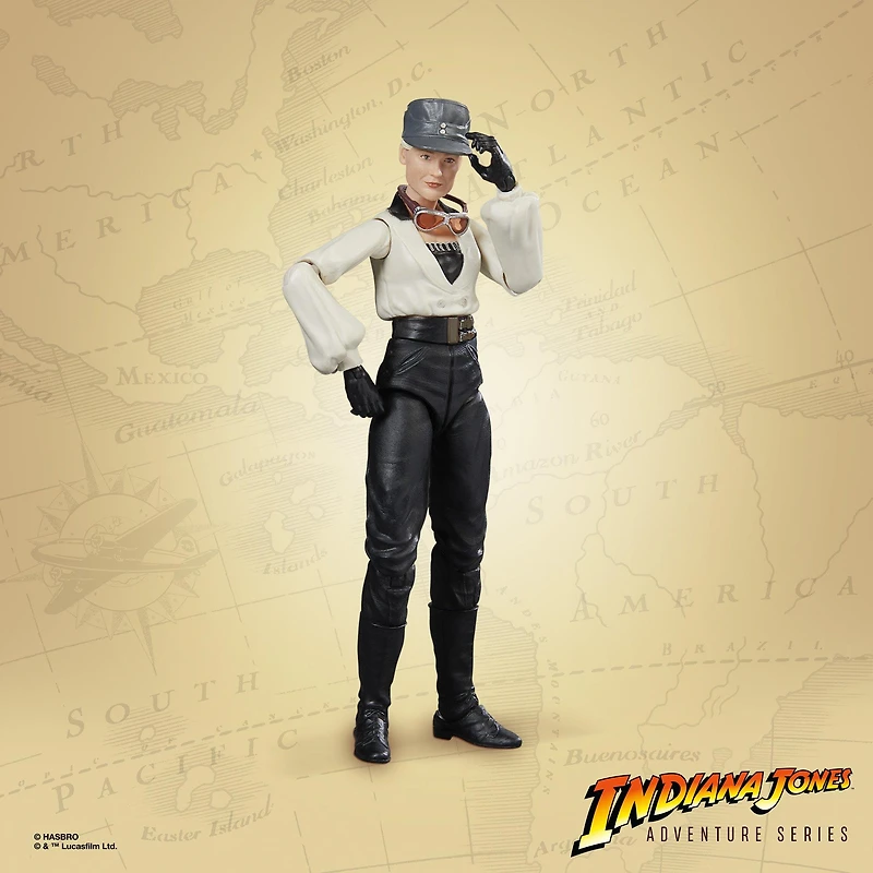 Hasbro Indiana Jones Adventure Series Indiana Jones and the Last Crusade Dr. Elsa Schneider (Build an Artifact) 6-in Action Figure