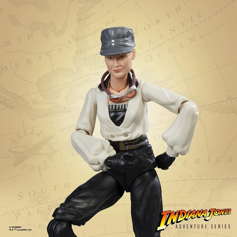 Hasbro Indiana Jones Adventure Series Indiana Jones and the Last Crusade Dr. Elsa Schneider (Build an Artifact) 6-in Action Figure