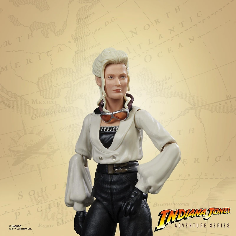 Hasbro Indiana Jones Adventure Series Indiana Jones and the Last Crusade Dr. Elsa Schneider (Build an Artifact) 6-in Action Figure