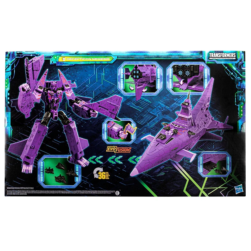 Hasbro Transformers Legacy Evolution Titan Class Decepticon Nemesis 23.5-in Action Figure