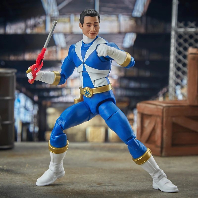 Hasbro Power Rangers Lightning Collection Lightspeed Rescue Blue Ranger 6-in Action Figure