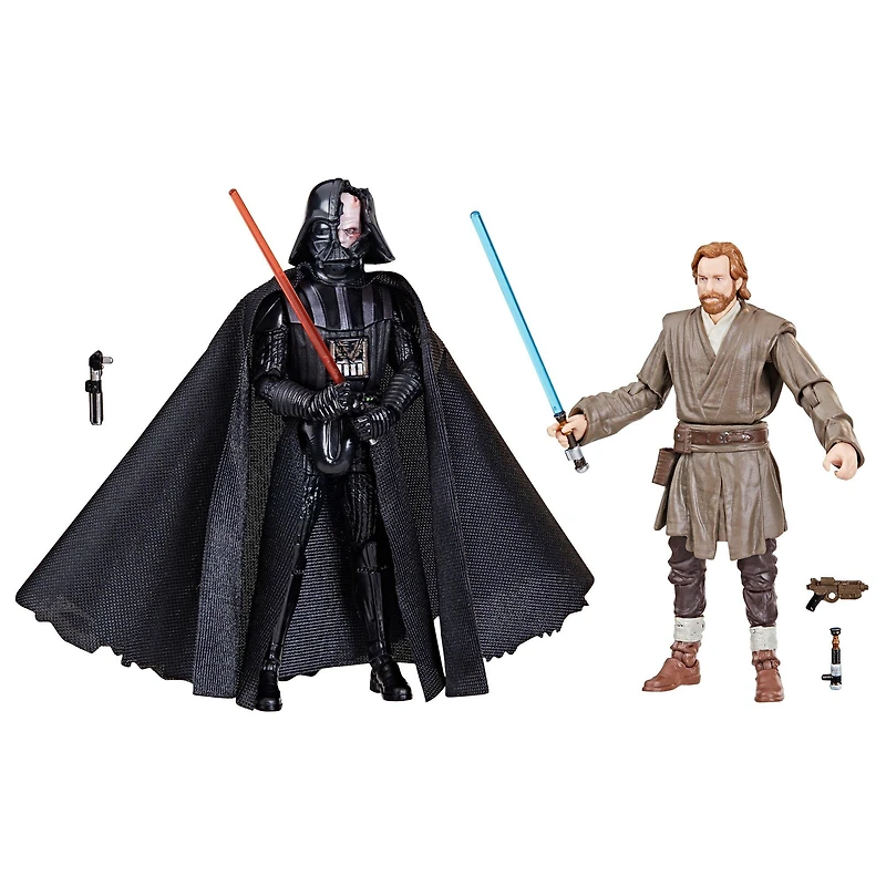 Hasbro Star Wars: Obi-Wan Kenobi - Obi-Wan Kenobi (Showdown) and Darth Vader (Showdown) 3.75-inch Action Figure 2-Pack