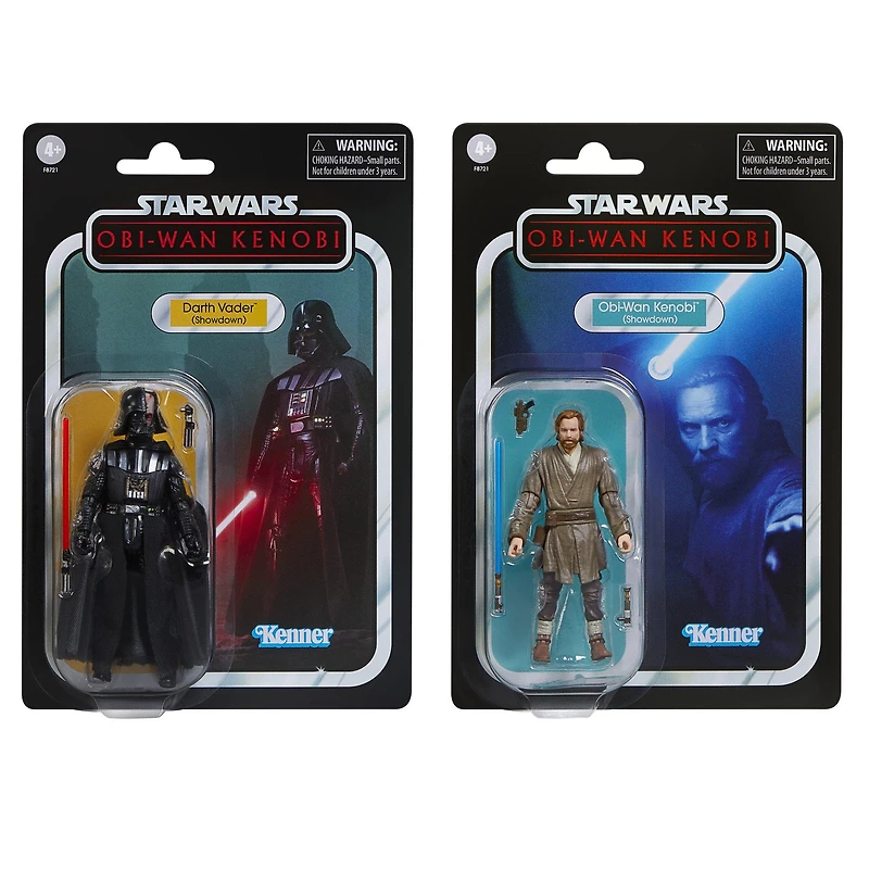 Hasbro Star Wars: Obi-Wan Kenobi - Obi-Wan Kenobi (Showdown) and Darth Vader (Showdown) 3.75-inch Action Figure 2-Pack