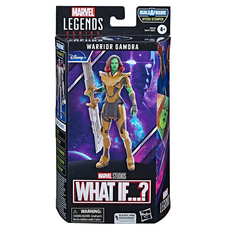 Hasbro Marvel Legends Series Marvel Studios What If...? Warrior Gamora 6-in Action Figure (Build A Figure - Hydra Stomper)